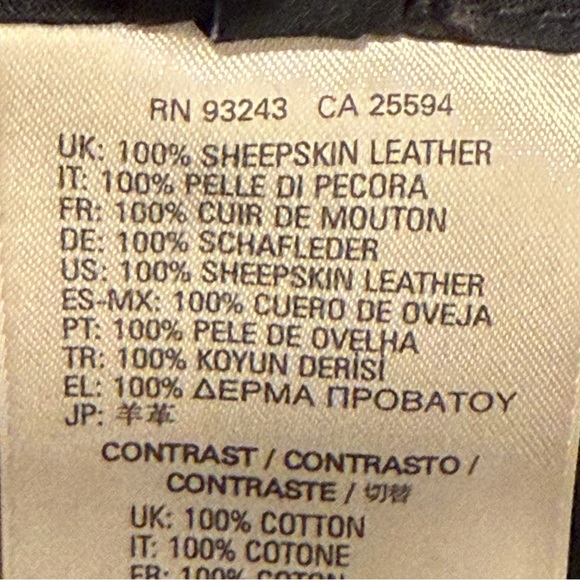 DIESEL Black Moto Biker Jeans Pants w/ Lambskin Leather Panels (Size 33x29) - Picture 13 of 16